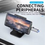 ریدر و هاب چندکاره USB با ورودی Type-C و Micro USB و USB