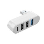 هاب 4 پورت USB 3.0 / USB 2.0 / Type-C رایت متحرک