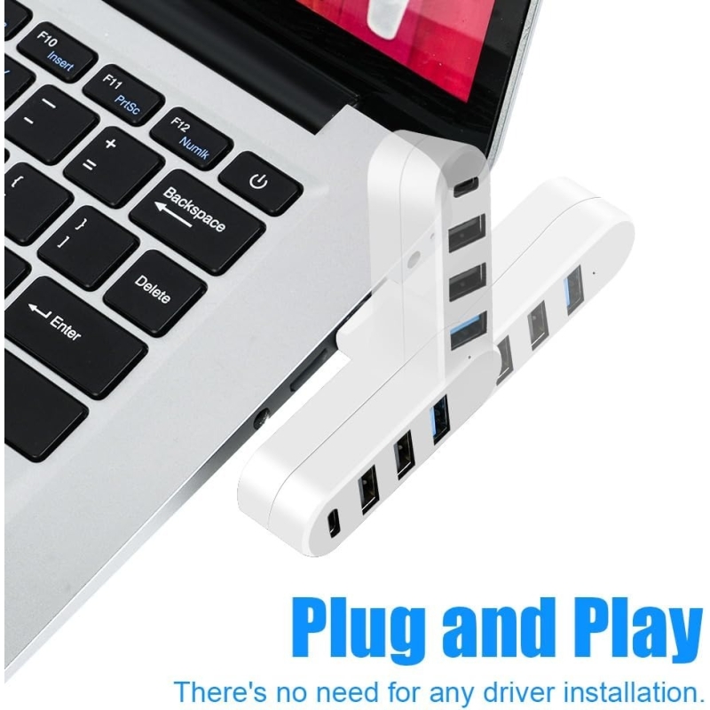 هاب 4 پورت USB 3.0 / USB 2.0 / Type-C رایت متحرک