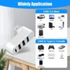 هاب 4 پورت USB 3.0 / USB 2.0 / Type-C رایت متحرک